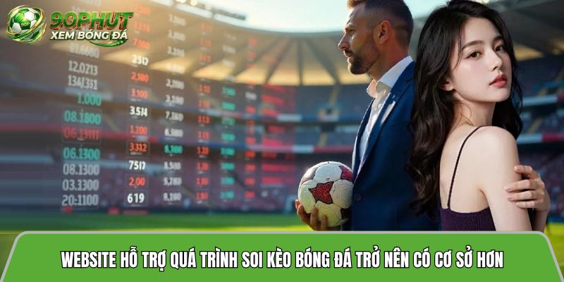Website hỗ trợ quá trình soi kèo bóng đá trở nên có cơ sở hơn